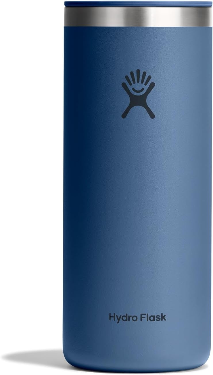 image:imageHydro Flask Travel Coffee Cup Insulated Stainless Steel NonSpill Leak Proof ToGo Coffee Tumbler 20 Oz Palmer GreenHarbor Blue
