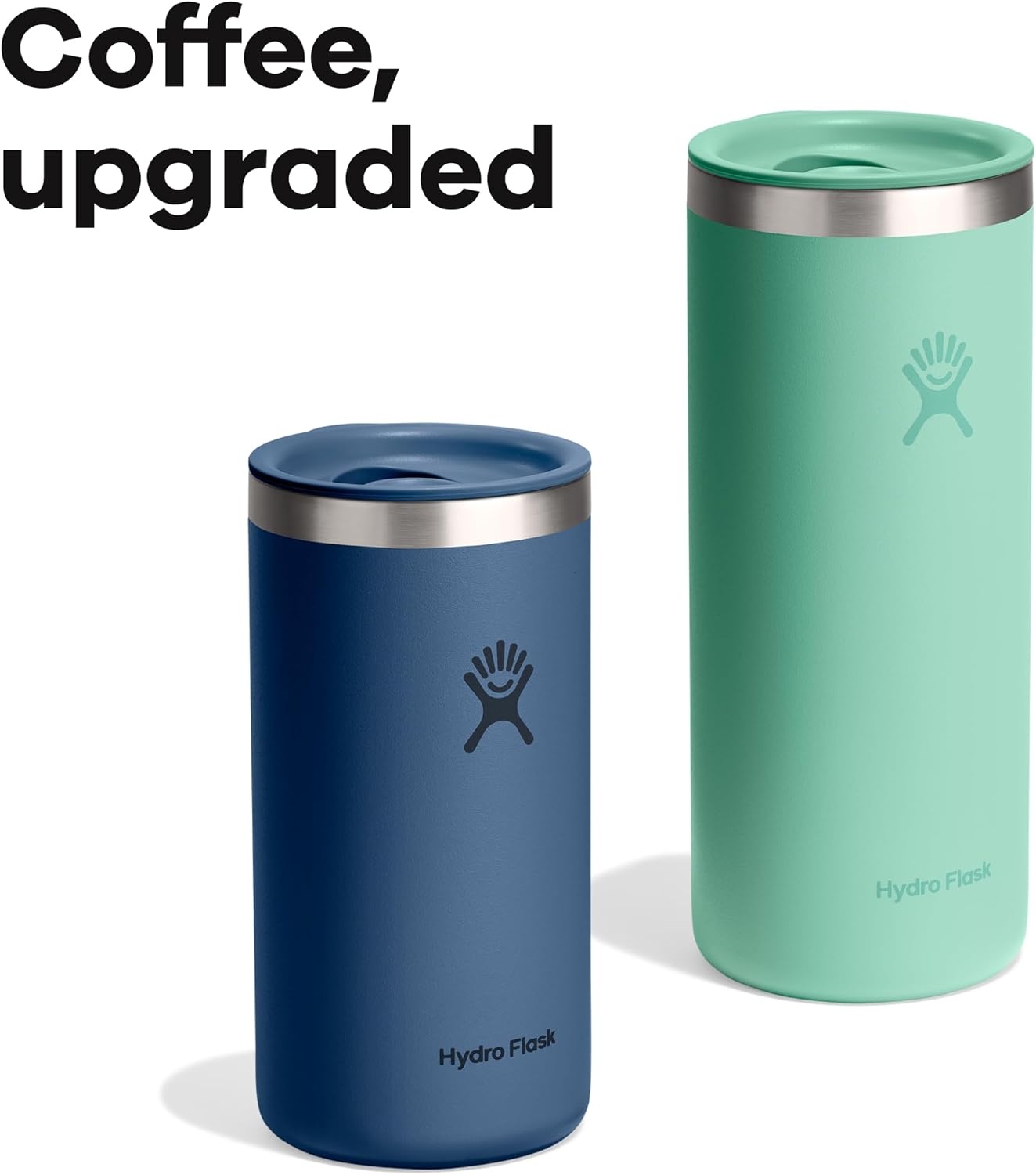 image:imageHydro Flask Travel Coffee Cup Insulated Stainless Steel NonSpill Leak Proof ToGo Coffee Tumbler 20 Oz Palmer GreenOat