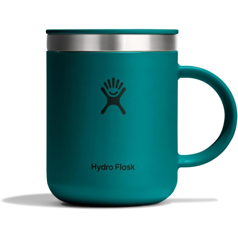 image:imageHydro Flask Coffee Mug Insulated Stainless Steel Non Spill Leak Resistant Travel Mug 24 Oz Palmer GreenDeep Teal