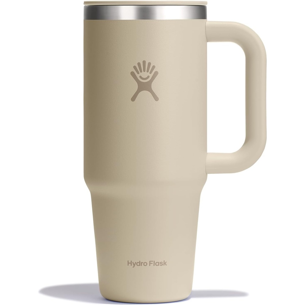 image:imageHydro Flask Coffee Travel Tumbler Mug  Insulated Stainless Steel Leak Proof Hot amp Iced Coffee Cup 24 Oz BurgundyOat