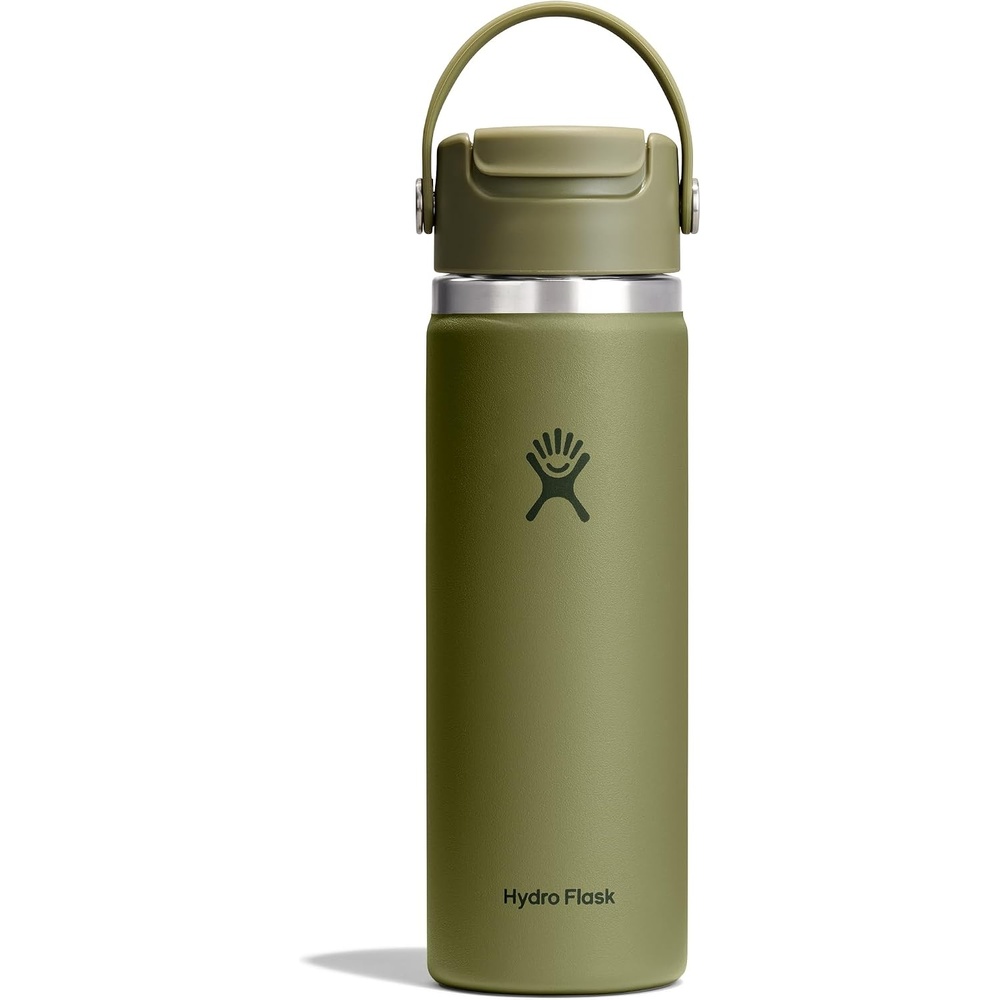 image:imageHydro Flask Flip Sip Coffee Tumbler Mug  Insulated Stainless Steel Non Spill Leak Proof Travel Coffee Cup 20 Oz BlackPALMER GREEN