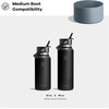 Hydro Flask Bottle Boot – Bottom Protector Sleeve – Silicone Water Bottle Accessory Medium Utopia Purple