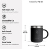 Hydro Flask Coffee Mug – Insulated Stainless Steel, Non Spill, Leak Resistant Travel Mug 24 Oz Palmer Green(Utopia Purple)