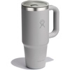 Hydro Flask Coffee Travel Tumbler Mug – Insulated Stainless Steel, Leak Proof Hot & Iced Coffee Cup 24 Oz Burgundy(Birch Gray)