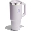 Hydro Flask Coffee Travel Tumbler Mug – Insulated Stainless Steel, Leak Proof Hot & Iced Coffee Cup 24 Oz Burgundy(Could Pink)