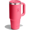 Hydro Flask Coffee Travel Tumbler Mug – Insulated Stainless Steel, Leak Proof Hot & Iced Coffee Cup 24 Oz Burgundy(Popstar Pink)
