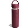 Hydro Flask Flip Sip Coffee Tumbler Mug – Insulated Stainless Steel, Non Spill, Leak Proof Travel Coffee Cup 20 Oz Black(Burgundy)