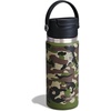 Hydro Flask Flip Sip Coffee Tumbler Mug- Insulated Stainless Steel, Non Spill, Leak Proof Travel Coffee Cup 16 Oz Woodland Camo