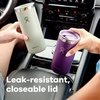 Hydro Flask Travel Coffee Cup – Insulated Stainless Steel, Non-Spill, Leak Proof To-Go Coffee Tumbler 20 Oz Palmer Green(Beachplum Purple)