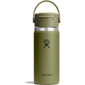 Hydro Flask Flip Sip Coffee Tumbler Mug – Insulated Stainless Steel, Non Spill, Leak Proof Travel Coffee Cup 16 Oz Palmer Green