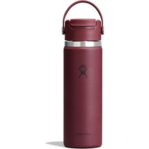 Hydro Flask Flip Sip Coffee Tumbler Mug – Insulated Stainless Steel, Non Spill, Leak Proof Travel Coffee Cup 20 Oz Black(Burgundy)