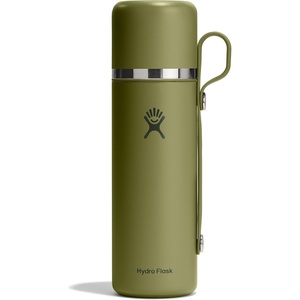 Hydro Flask Hot Flask & Cup – Insulated Stainless Steel, Hot Drink Travel Container for Coffee & Tea 36 Oz Palmer Green(PALMER GREEN)