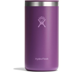 Hydro Flask Travel Coffee Cup – Insulated Stainless Steel, Non-Spill, Leak Proof To-Go Coffee Tumbler 20 Oz Palmer Green(Beachplum Purple)