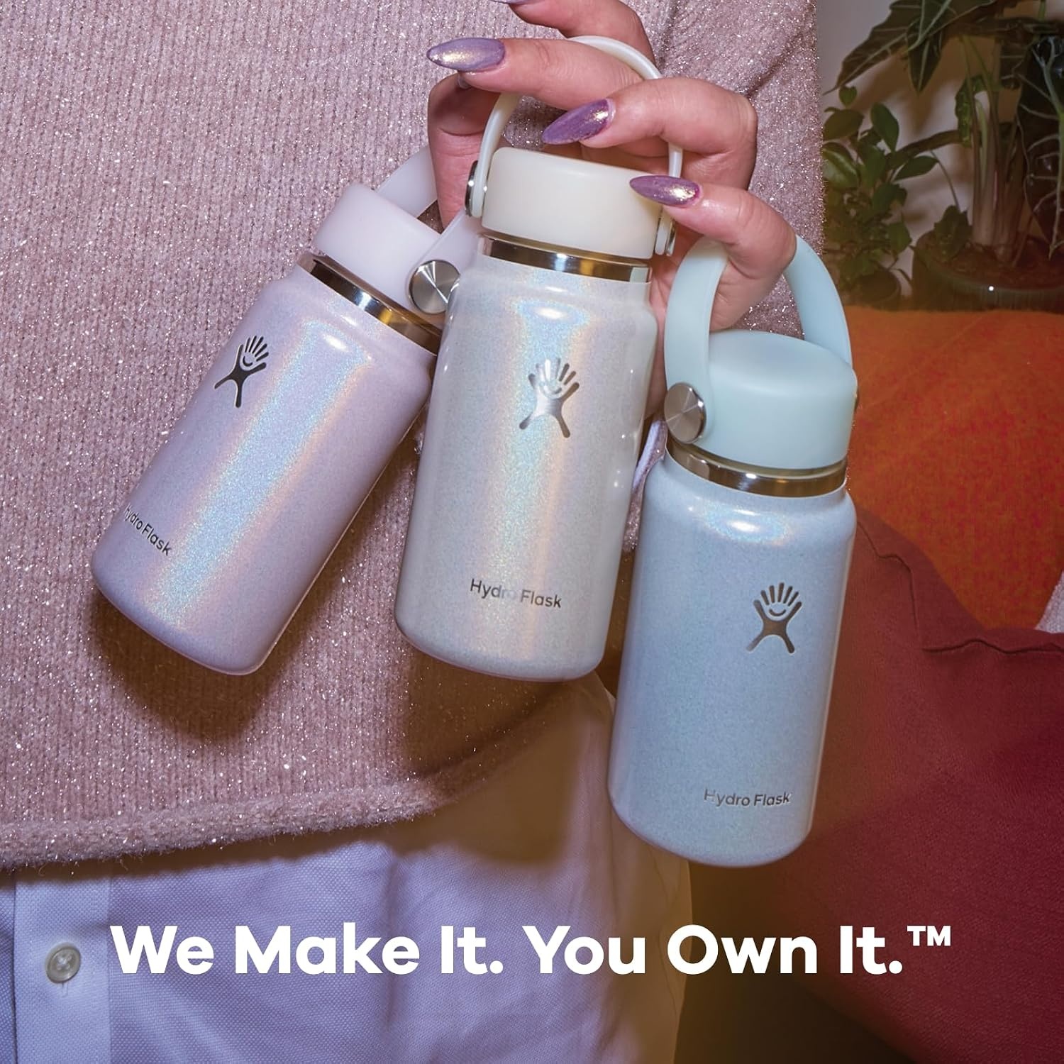 image:imageHydro Flask Burgundy Micro Hydro Bottle 200 ml 1 EAGlimmer Pink