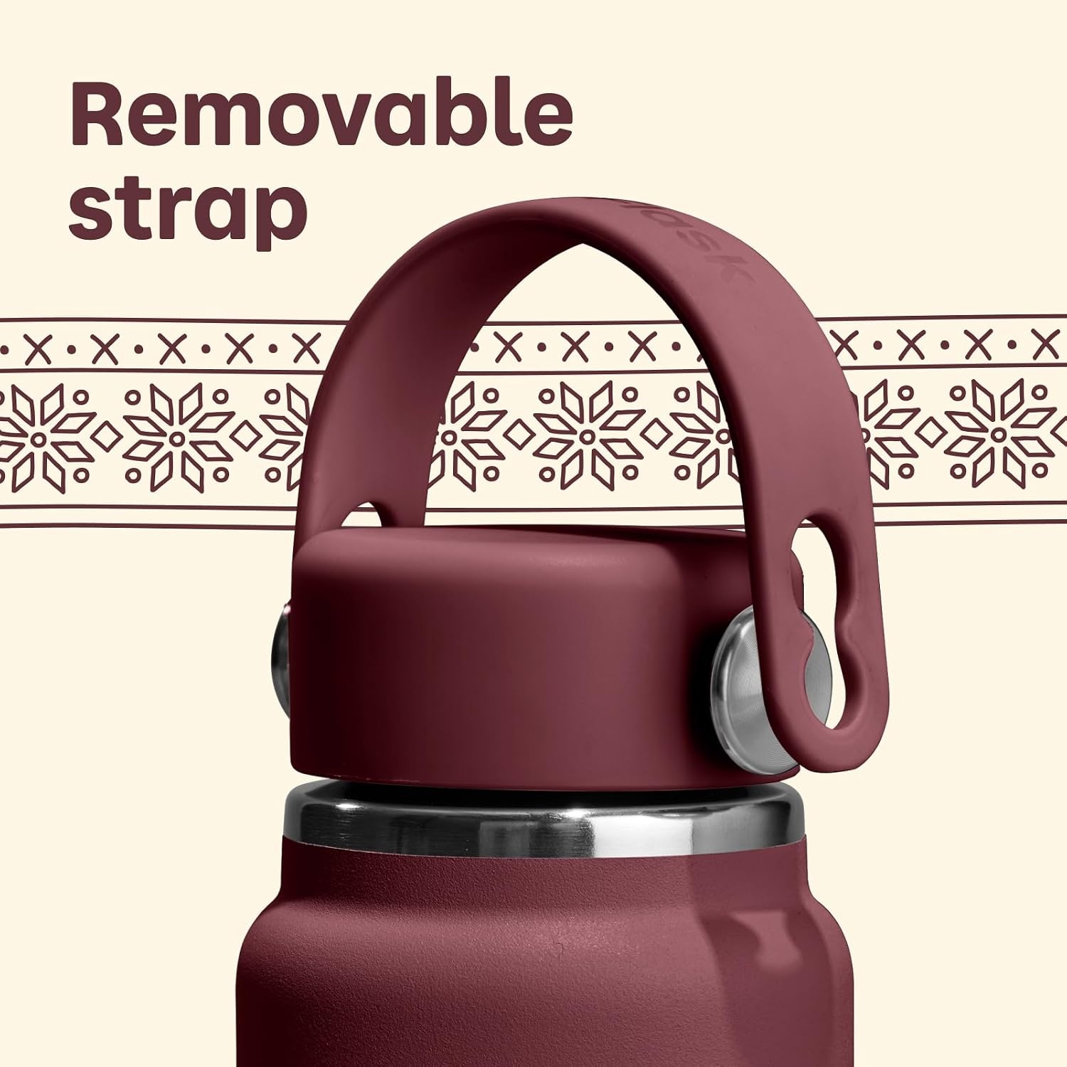 image:imageHydro Flask Burgundy Micro Hydro Bottle 200 ml 1 EAGloss Currant