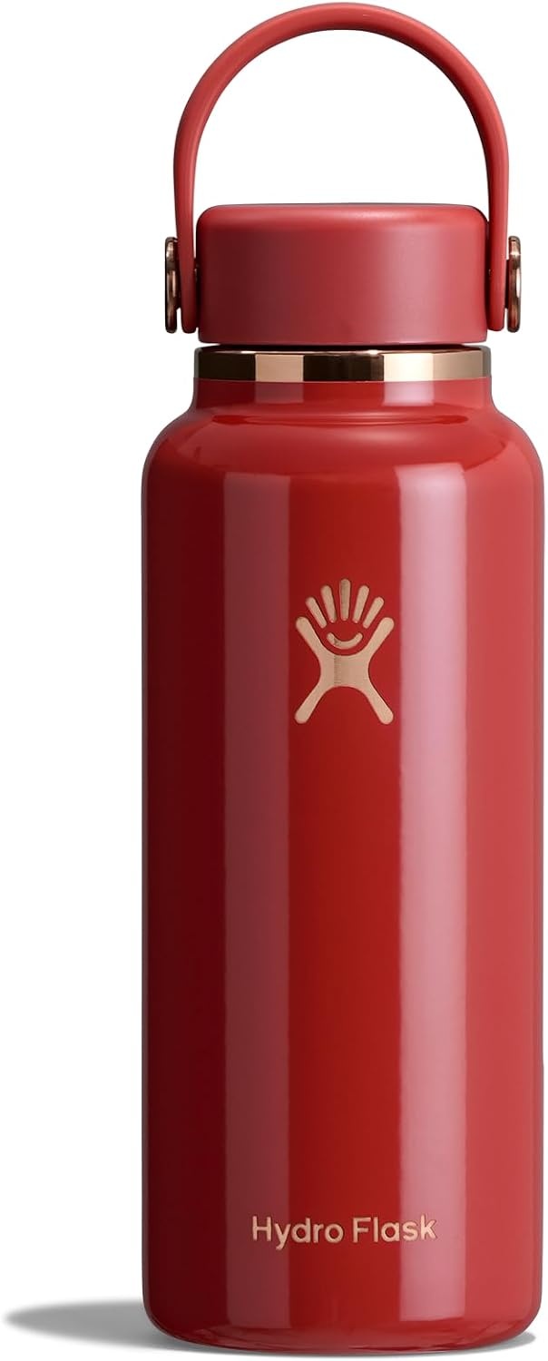 image:imageHydro Flask Burgundy Micro Hydro Bottle 200 ml 1 EAGloss Winterberry