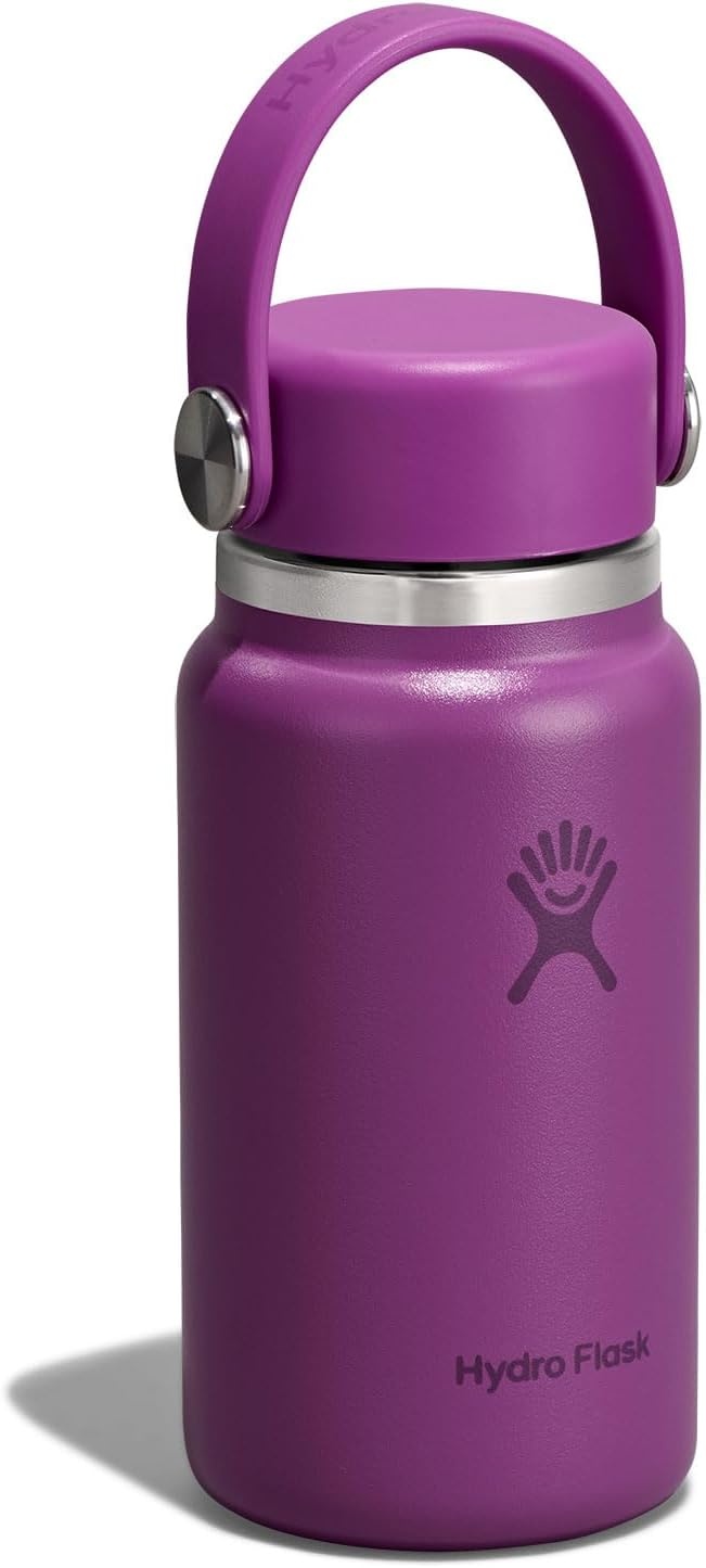 image:imageHydro Flask Burgundy Micro Hydro Bottle 200 ml 1 EASupernova Purple