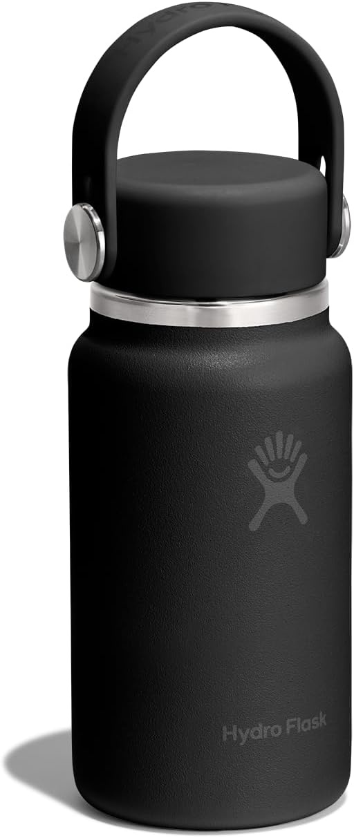 image:imageHydro Flask Burgundy Micro Hydro Bottle 200 ml 1 EATonal Black