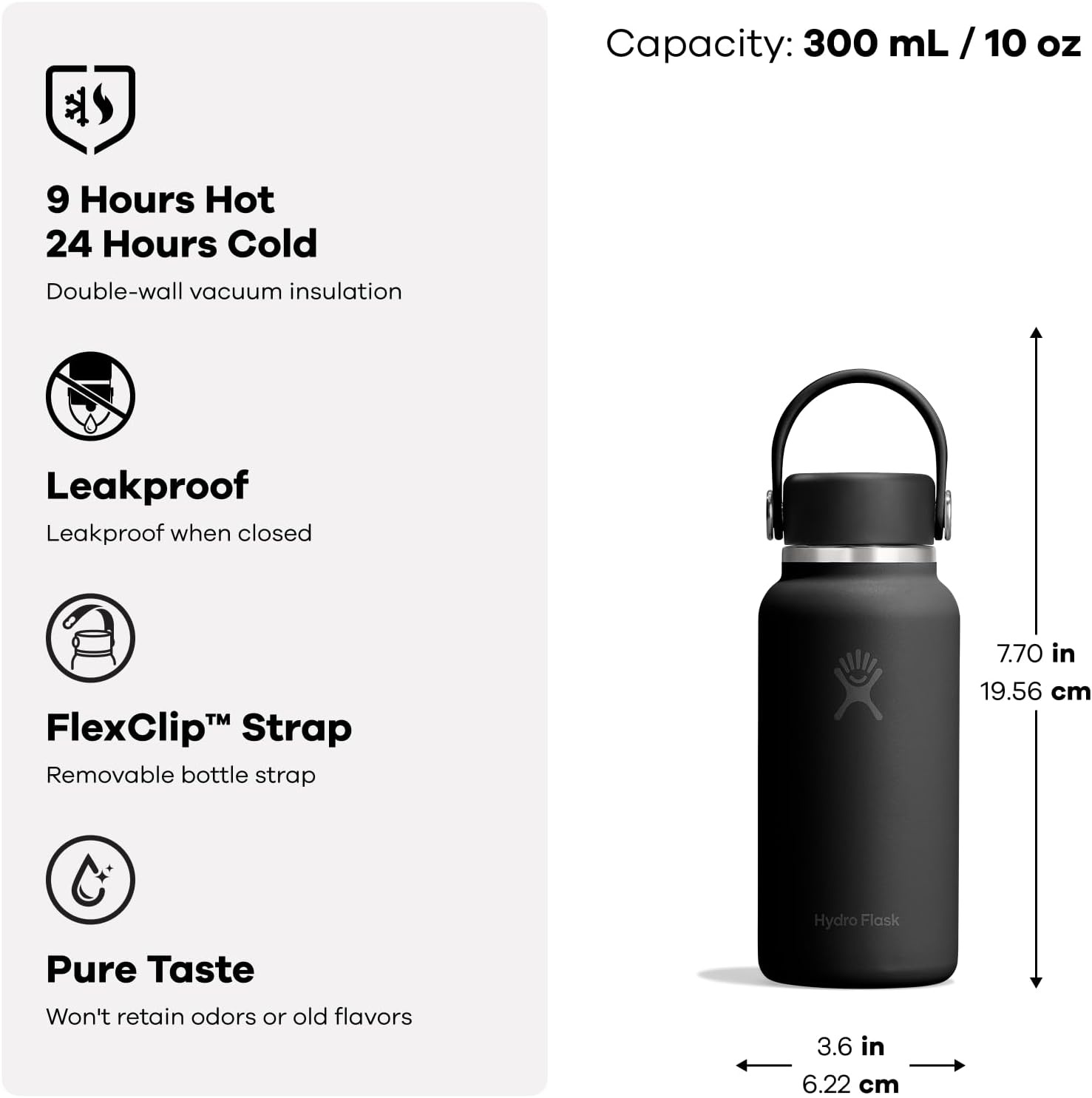 image:imageHydro Flask Burgundy Micro Hydro Bottle 200 ml 1 EATrillium