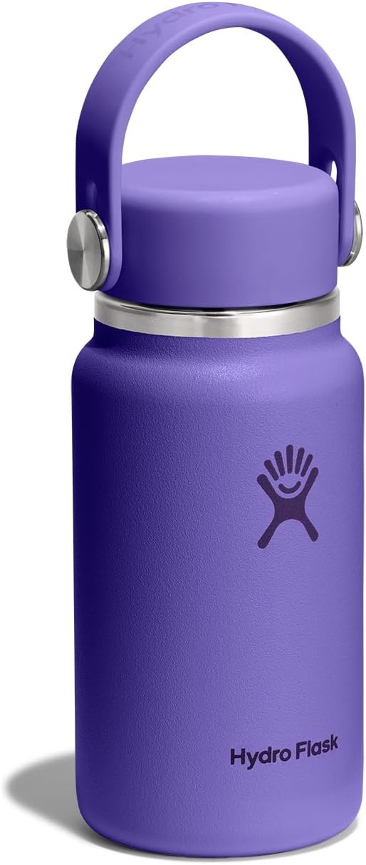 image:imageHydro Flask Burgundy Micro Hydro Bottle 200 ml 1 EAUtopia Purple