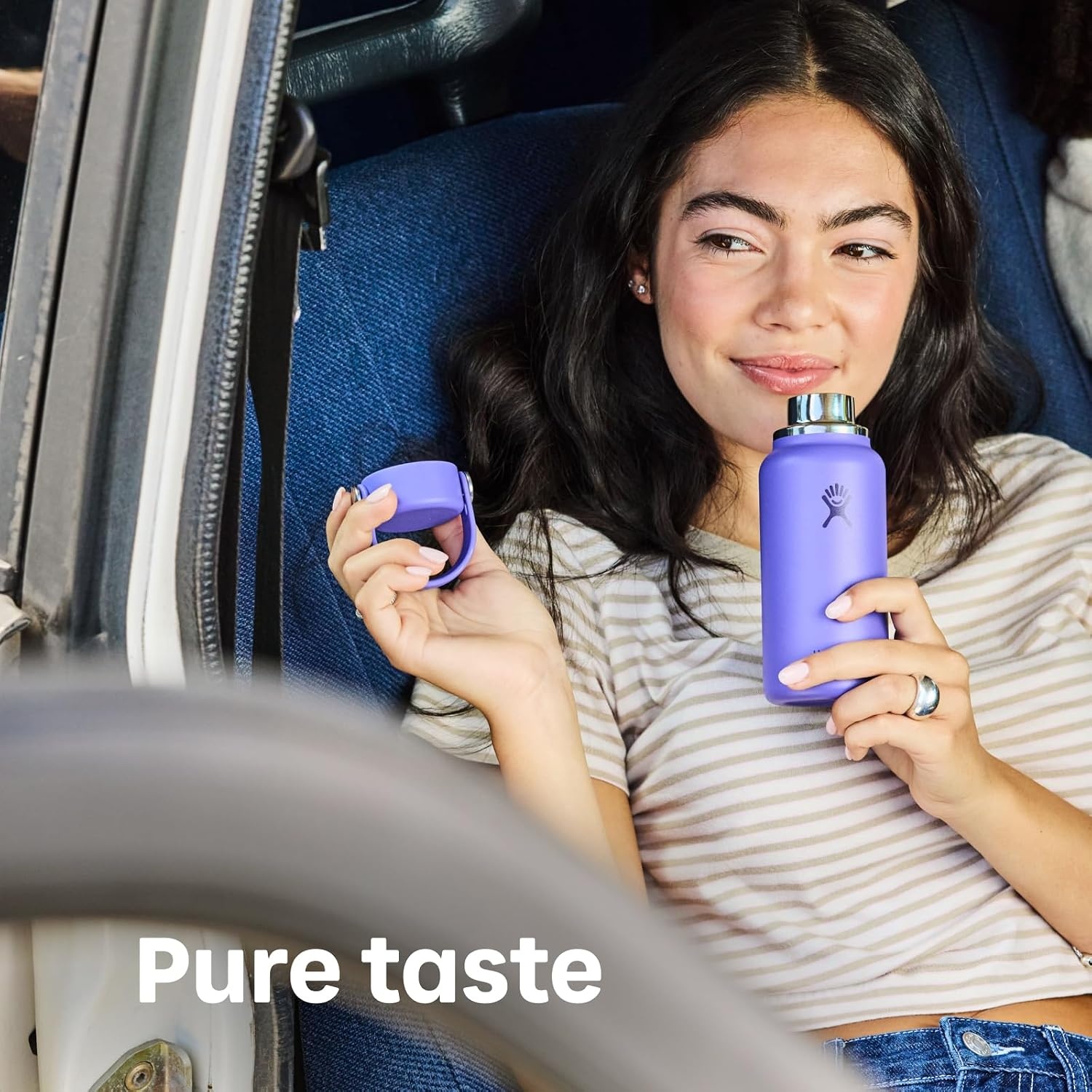 image:imageHydro Flask Burgundy Micro Hydro Bottle 200 ml 1 EAUtopia Purple
