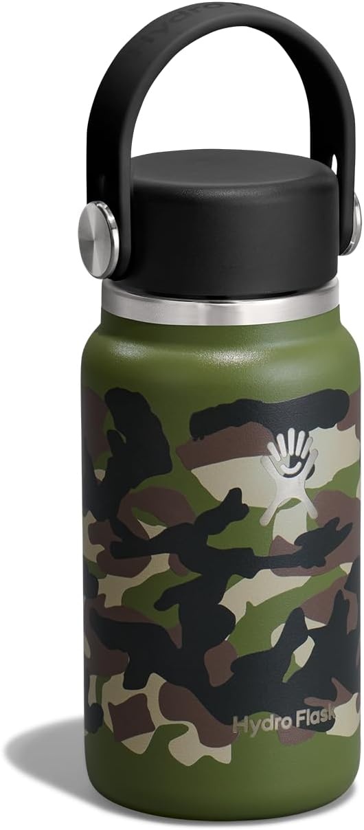 image:imageHydro Flask Burgundy Micro Hydro Bottle 200 ml 1 EAWoodland Camo