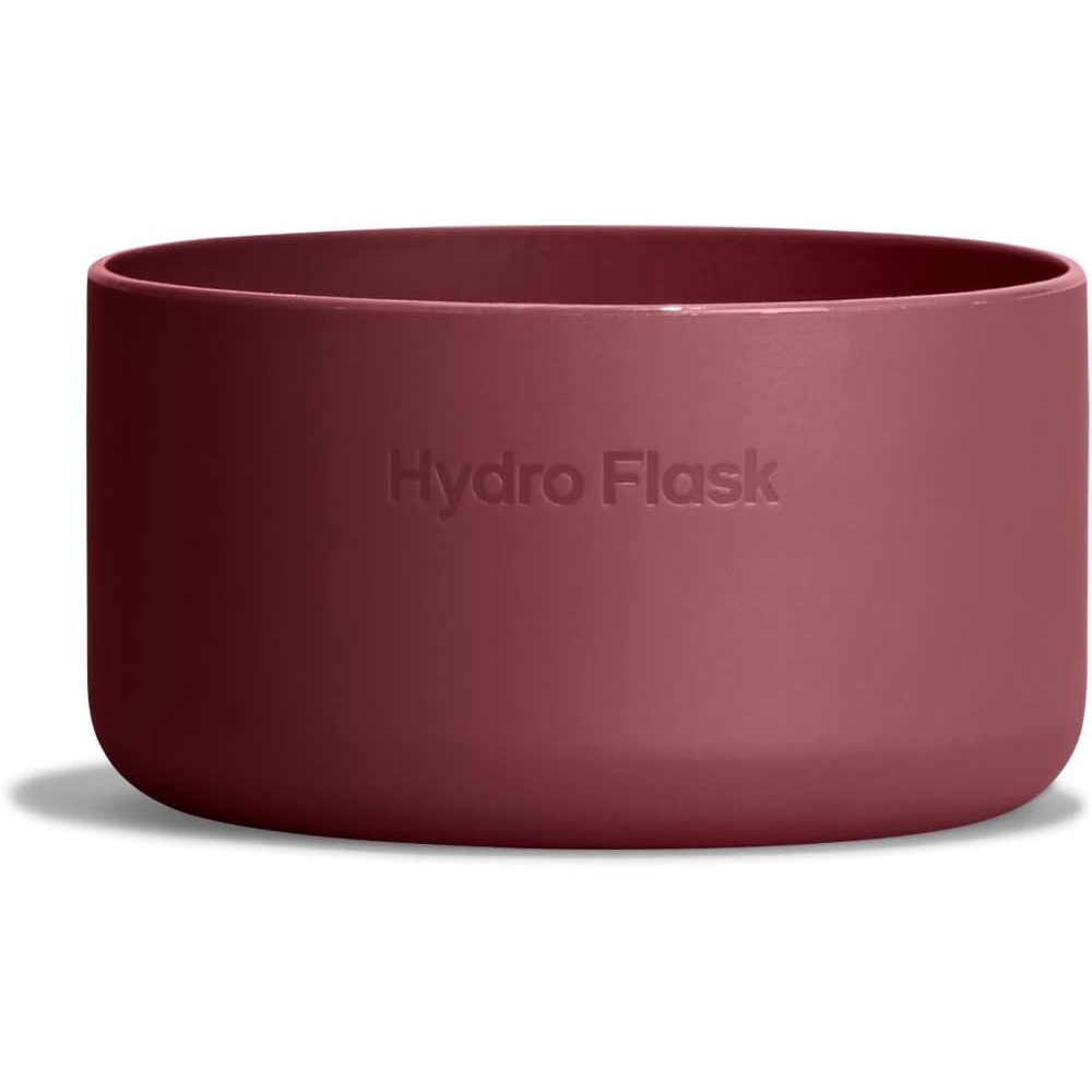 image:imageHydro Flask Micro Boot Bottom Protector Sleeve Silicone Water Bottle Accessory 300 ml 10 Oz BurgundyBURGUNDY
