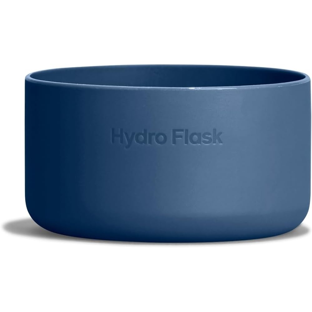 image:imageHydro Flask Micro Boot Bottom Protector Sleeve Silicone Water Bottle Accessory 300 ml 10 Oz Harbor BlueHARBOR BLUE
