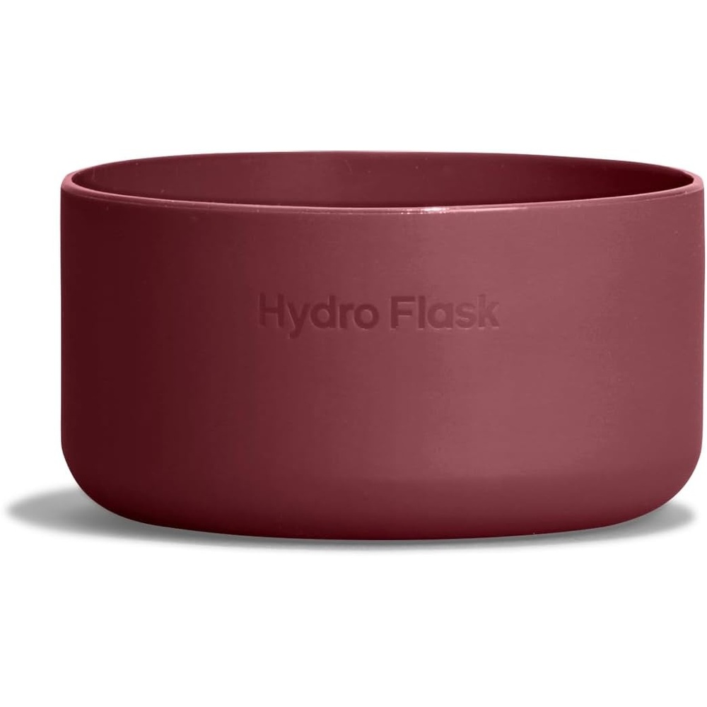 image:imageHydro Flask Micro Boot Bottom Protector Sleeve Silicone Water Bottle Accessory 400 ml 135 Oz Burgundy