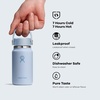 Hydro Flask Burgundy Micro Hydro Bottle 200 ml, 1 EA(Aloe)
