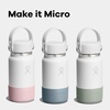 Hydro Flask Micro Boot – Bottom Protector Sleeve – Silicone Water Bottle Accessory,200 ml, 6.7 Oz Palmer Green(BIRCH)